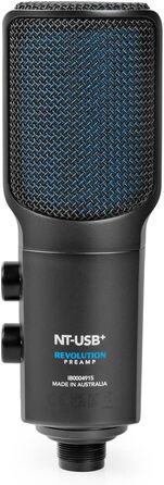 Rode NT-USB+ USB конденсаторний мікрофон + keepdrum MS138 гнучкий стійкий тримач (чорний) NT-USB+-MS138BK