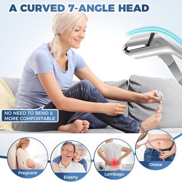 Нігтеріз для літніх людей з товстими нігтями, кутовий гострий нігтеріз для великих пальців ніг, з захистом від заклинювання, широкий отвір для нігтів, нігтеріз для товстих пальців ніг, преміум якість (сріблястий)