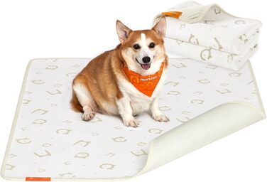 Підстилка для собак Feandrea, 2 шт., водонепроникна, XL (122 x 91 см), антиковзка, для собак, котів, кроликів