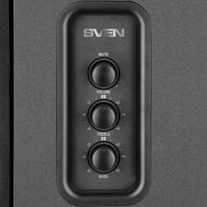 Акустична система SVEN SPS-830: Bluetooth, HDMI ARC, Оптичний вхід, Пульт ДК, 2x30Вт, MDF