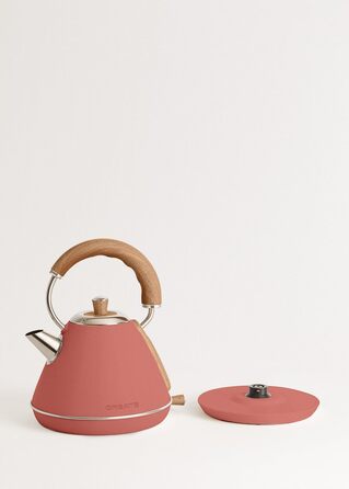 Retro Electric Kettle - Cream White - 1L Capacity