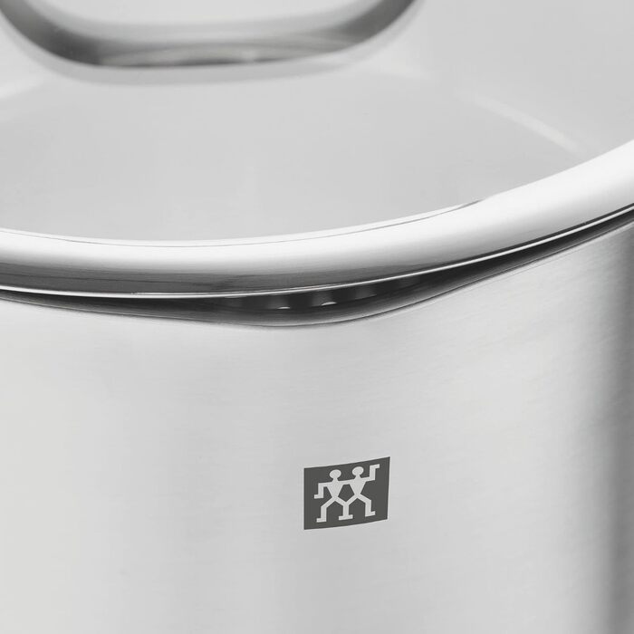 Набір каструль ZWILLING TrueFlow з кришками, 5 предметів, нержавіюча сталь, для індукційних плит, сріблястий