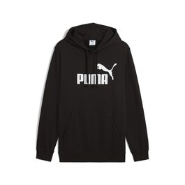 Чоловіча толстовка з капюшоном PUMA Essentials No. 1 Logo Hoodie, чорна (L)
