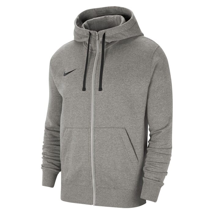 Чоловіча спортивна толстовка Nike Park 20 з капюшоном та блискавкою, темно-сіра (XXL)