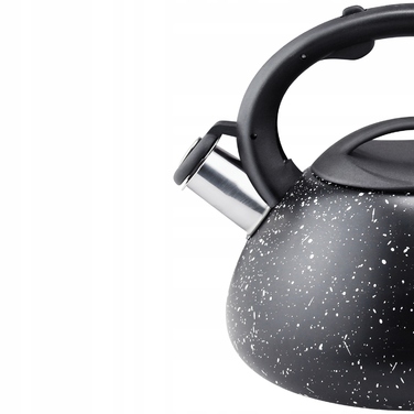 Класичний сталевий чайник Karl Hausmann, 3 л, чорний/сірий