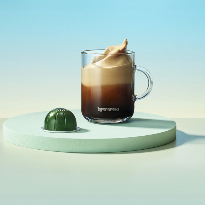Капсульна кавомашина DeLonghi Nespresso Vertuo Pop ENV90B, 1260 Вт