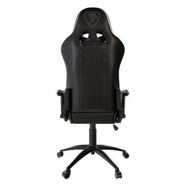 Ігрове крісло Cobra Draco CRF194 Green, штучна шкіра