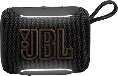 JBL GO 5: Портативна Bluetooth колонка, чорна. Водонепроникна, до 10 годин роботи, потужний бас