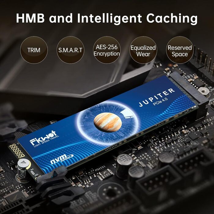 SSD FX991 1TB NVMe PCIe Gen4 – внутрішній SSD для PS5 та ноутбуків