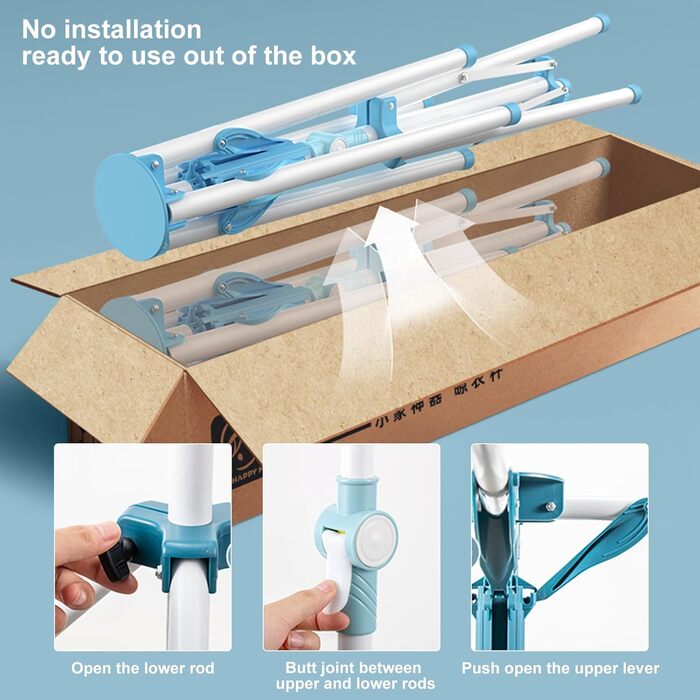 Стійка для сушіння білизни Standtrockner - розкладний сушильний стійка для одягу на балкон, в кімнату, на вулицю, біла