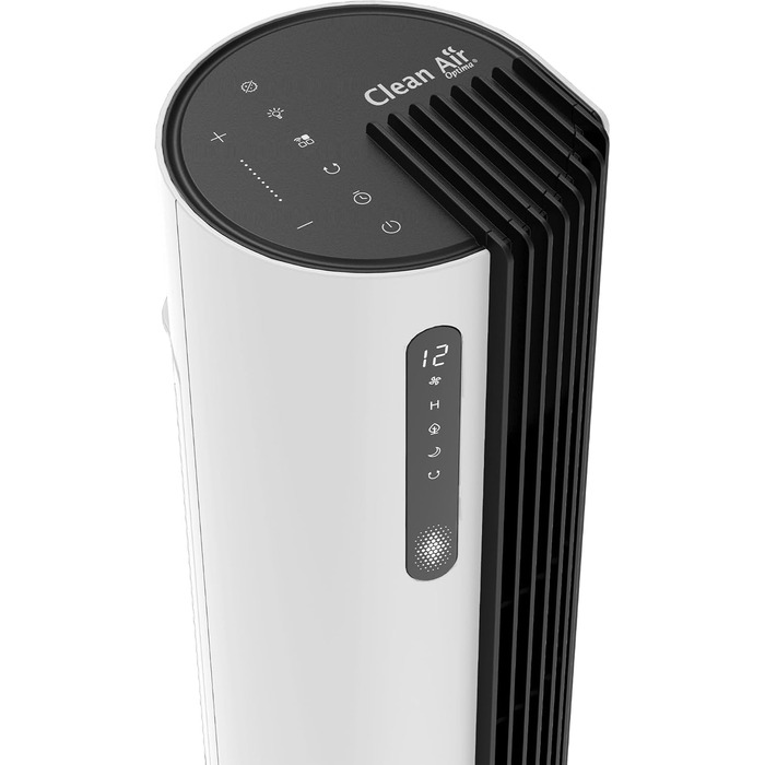 Вентилятор вежний Smart Clean Air Optima CA-407 Luxus з іонізацією та фільтром від пилу - до 500 м³/год, управління зі смартфона