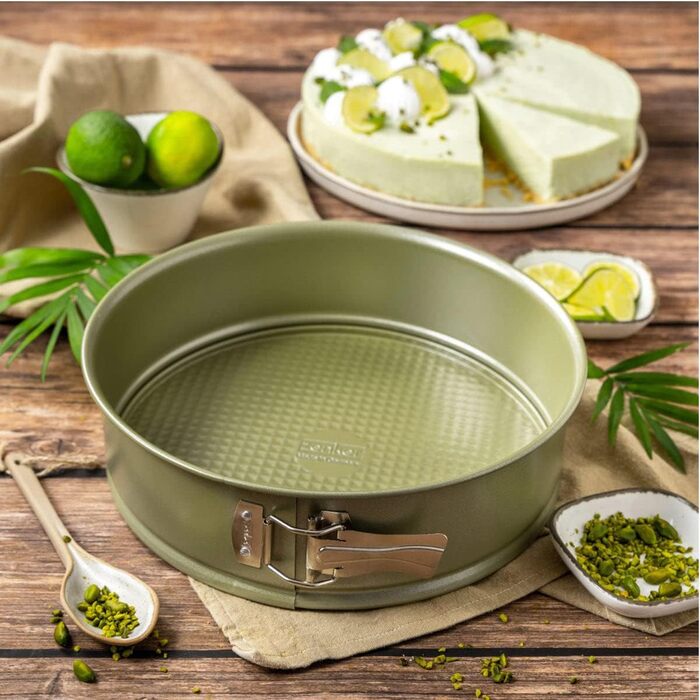 Форма для випічки Zenker Green Vision Ø 20 см з високим бортиком – стабільна та якісна, з антипригарним покриттям Sparkling Green