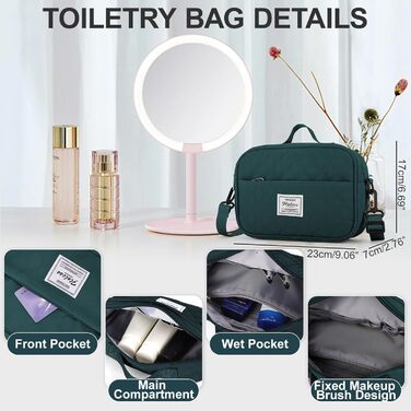 Спортивна сумка для жінок, дорожня сумка-дуфіль, фітнес-сумка, дорожня сумка-валіза, водонепроникна, з кульбакою та сумочкою для мокрих речей, бежева (F8-pfauenblau), з розширенням та кульбакою