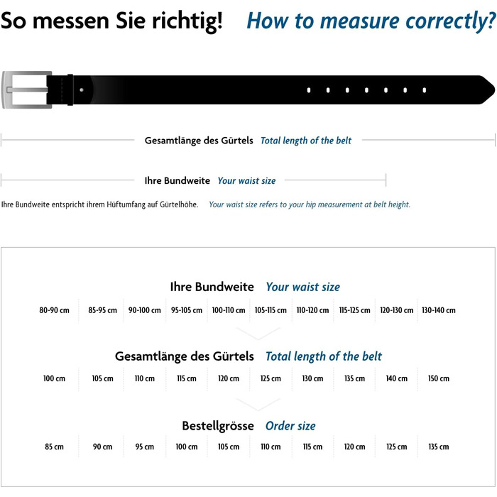 Чоловічий шкіряний ремінь Volmer® з телячої шкіри, чорний, ширина 38 мм, регульований, для джинсів та костюма, довжина 120 см, розмір 105 см