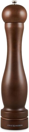 Мельниця для перцю Cole & Mason Forest Capstan, темне дерево, 300 мм, Precision+, 1 шт.
