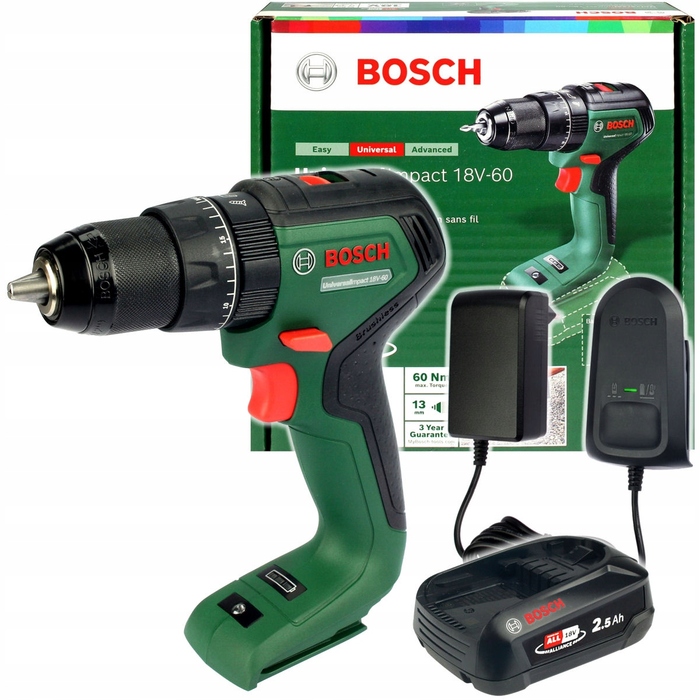 Дриль-викрутка Bosch UniversalImpact 18V-60