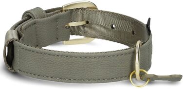 Нашийник для собак ZWEI Leo LE10 з екошкіри, регульований, 28-38 см, різні кольори