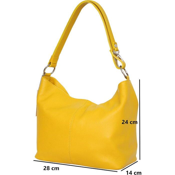 Сумка жіноча шкіряна Ambra Moda GL005 бірюзова - кросбоді, хобо