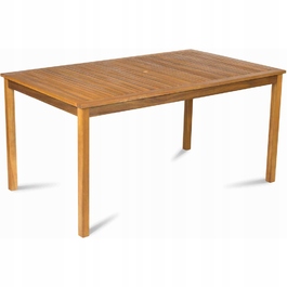 Садовий стіл Fieldmann FDZN 4002-T, акацієве дерево, прямокутний, 150x90x75 см