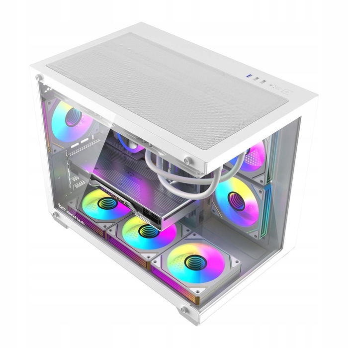 Корпус DarkFlash B275 PRO Mini ITX, білий