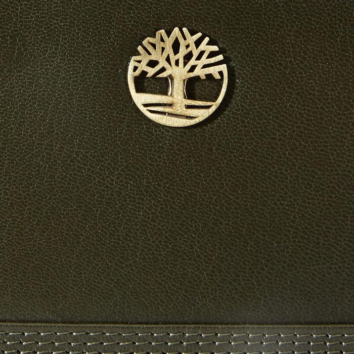 Timberland Women's Leather RFID Zip Around Wallet Clutch with Wristlet Strap