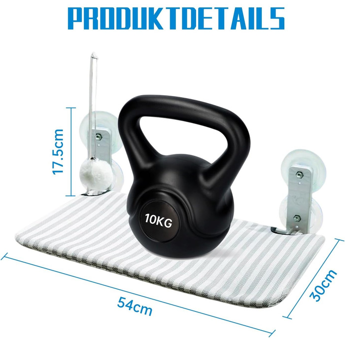 Кігтеточка-ліжко для котів на вікно, гамак з міцними присосками до 18 кг, знімний та перевертаний чохол, складана та стабільна (смужки, L)