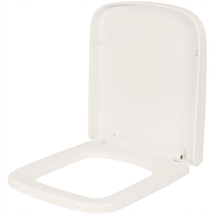 Кришка-сидіння для унітаза Aqui square, білий duroplast