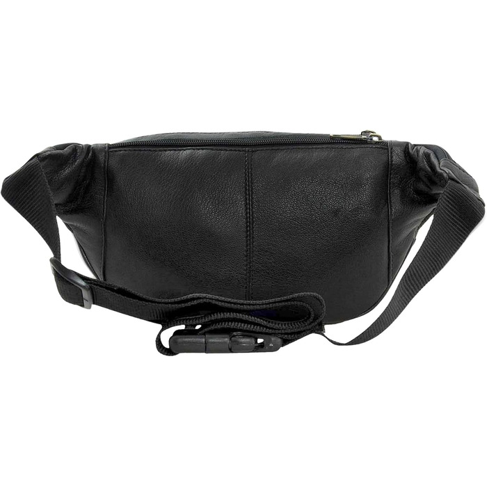 STILORD 'Maverick' - Сумка на пояс, нагрудна сумка, через плече, для фотоапарата, чорна з м'якої шкіри (Діапазон: чоловіча/жіноча)