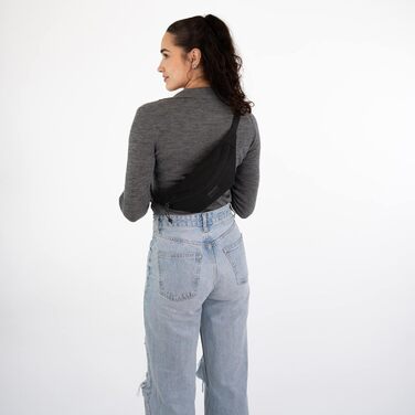 JOHNNY URBAN: поясна сумка (бананка) Erik Small - чорна, водонепроникна, для чоловіків та жінок, стильна нагрудна сумка для фестивалів