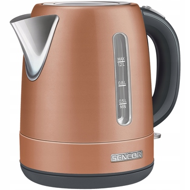 Електричний чайник Sencor SWK 1226GD, 2150 Вт, 1,2 л, жовтий/золотий