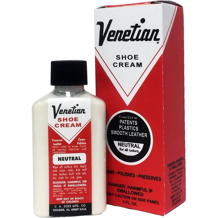 Venetian Shoe Cream, 3 Ounces, Neutral