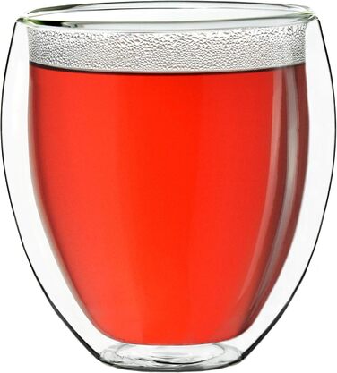 Created double-walled glasses 400ml 
