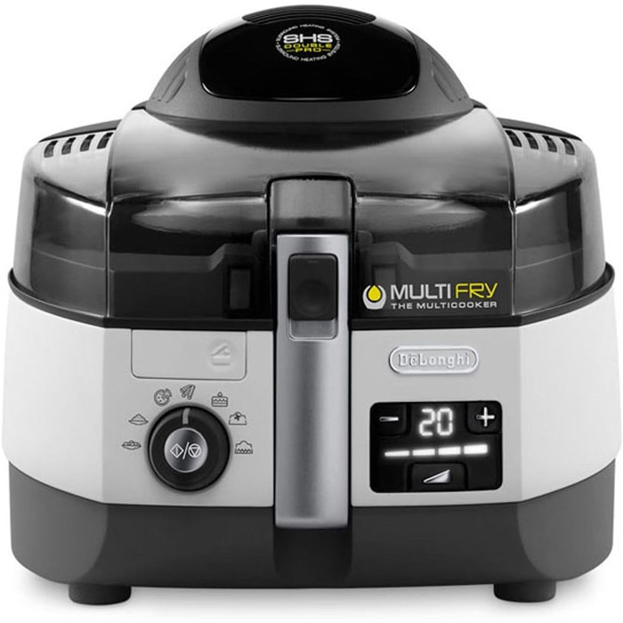 DeLonghi FH1394/2 MultiFry Air Fryer Extra Chef, 1400 W, white, 7 programs