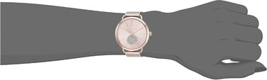 Жіночий годинник Michael Kors Portia 36 мм, колір рожеве золото з блискітками