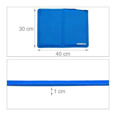 Relaxdays Blue Cooling Mat for Dogs