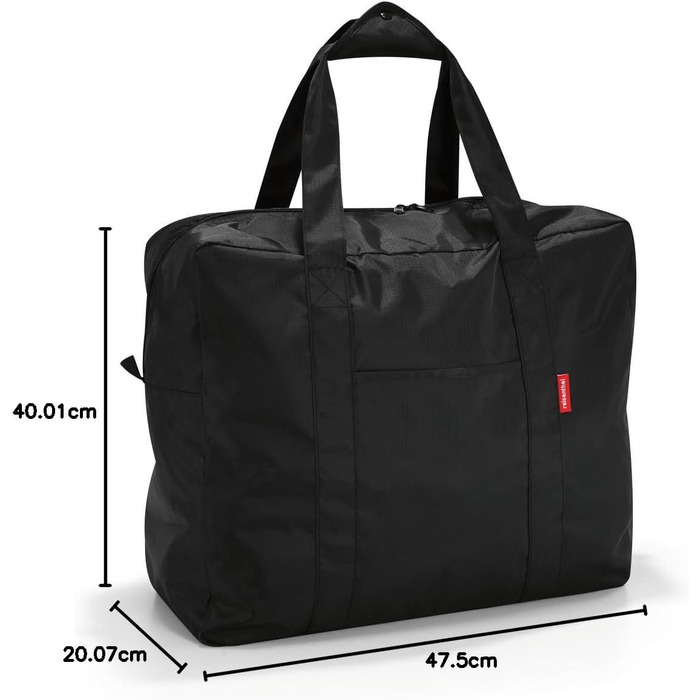 Сумка дорожня складана reisenthel mini maxi touringbag з функцією кріплення на валізу, водовідштовхуюча, компактна