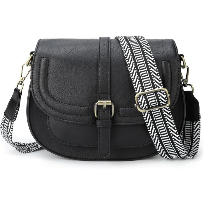 Сумка жіноча AFKOMST через плече з PU шкіри бежевого кольору, регульований знімний ремінець