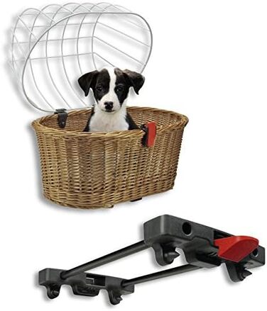 Велосумка KLICKfix чорна M (Doggy Basket Far Racktime)