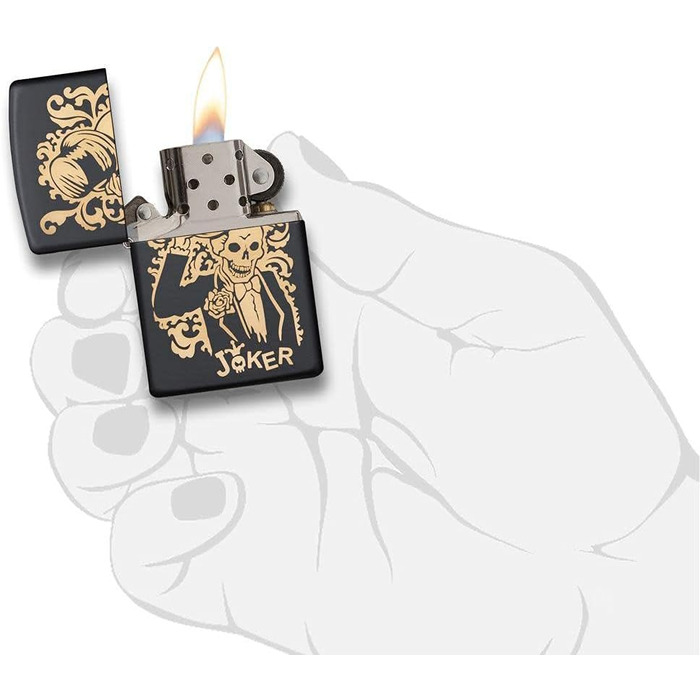 Запальничка Zippo оригінальна, бензинова, метал