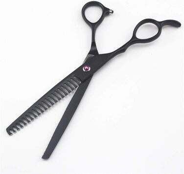 Професійні ножиці для грумінгу собак WYGC, ліва рука, 7.0 дюймів, набір з 3 шт. (2 фінішні, 1 вигнута)
