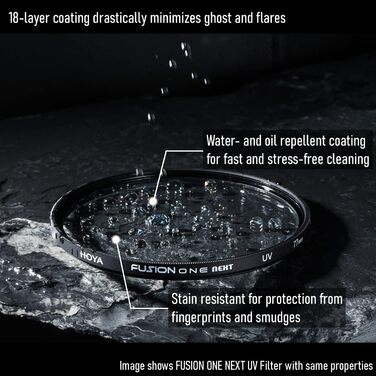 Фільтр Hoya Fusion ONE Next (58mm, CIR-PL) - поляризаційний фільтр для об'єктивів 58 мм