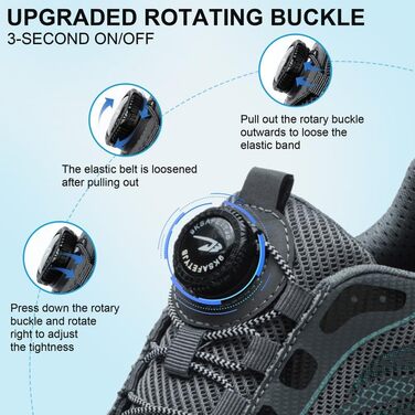 Черевики безпеки унісекс для чоловіків та жінок. Спортивні робочі черевики з металевим капами. Дихаючі, легкі, розміри 38-46 EU, сірий колір.