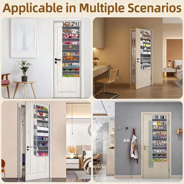 Підвісний органайзер для дверей Türorganizer з 5 кишенями, полиця для ванної кімнати, кемпінгу та зберігання речей