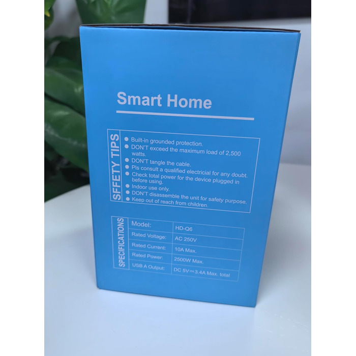 Багаторозеткова мережева стрічка з 5 USB, 12 розеток, захистом від перенапруги, 3м кабель, чорний колір