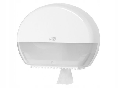 Диспенсер для туалетного паперу Tork Elevation Mini Jumbo T2, білий (555000)