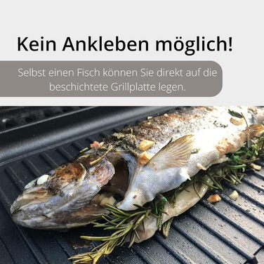 Гриль-планча Teppanyaki Lieblingspfanne 41x24 см з антипригарним покриттям, литий алюміній, ручки, для всіх типів плит і духовки, індукційна