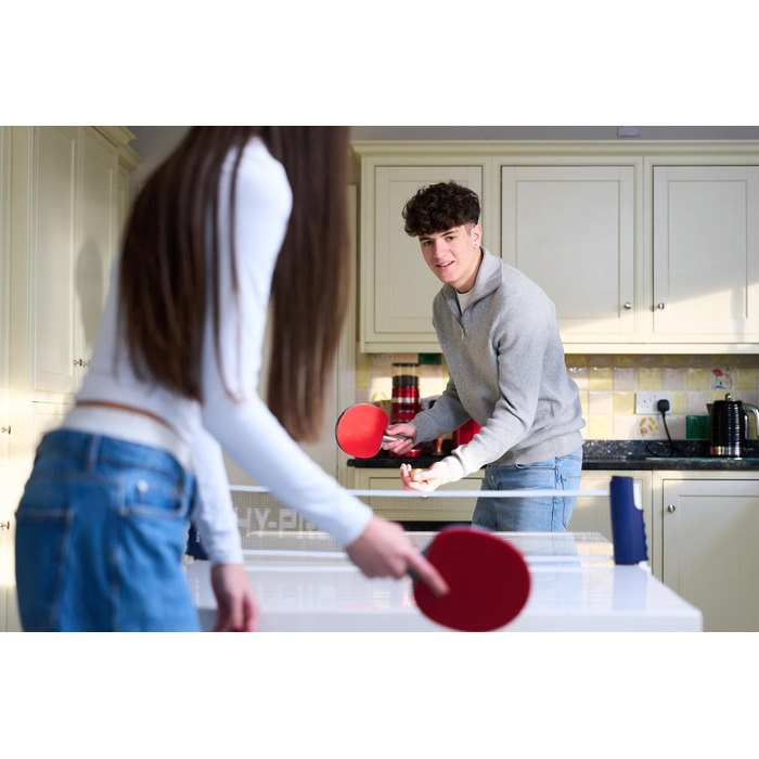 Набір для пінг-понгу Hy-Pro: 4 ракетки, 8 м'ячів, сумка, м'ячі 3 зірки, високоякісний набір для настільного тенісу