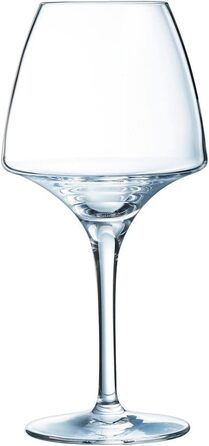 Chef & Sommelier Open Up - Wine Glass 32cl - Set of 6 - Made of Krysta Crystal Glass - Reinforced Packaging - Shine, Transparency, and High Durability