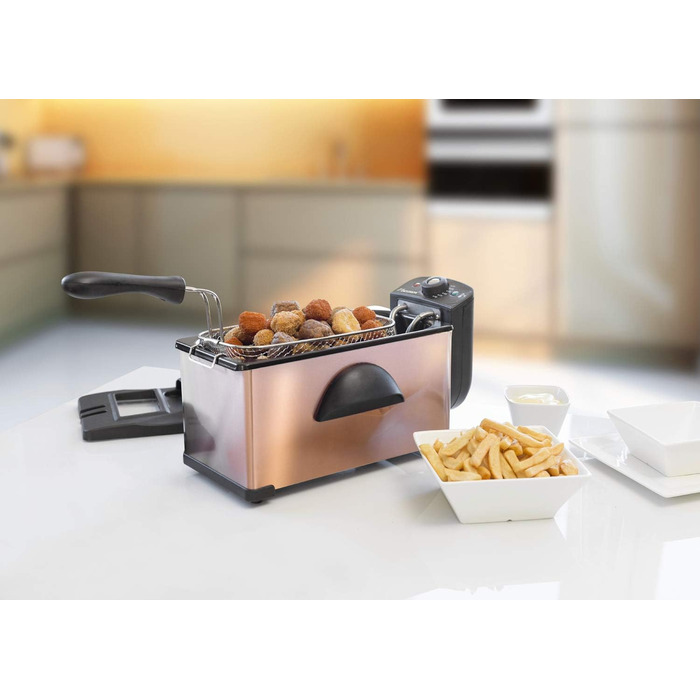 Bestron Oil Fryer with Cold Zone Technology