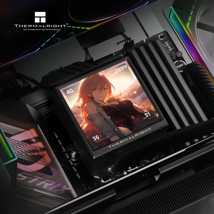 Рідинне охолодження AIO Thermalright Peerless Vision 360 ARGB 3x120мм, чорне
